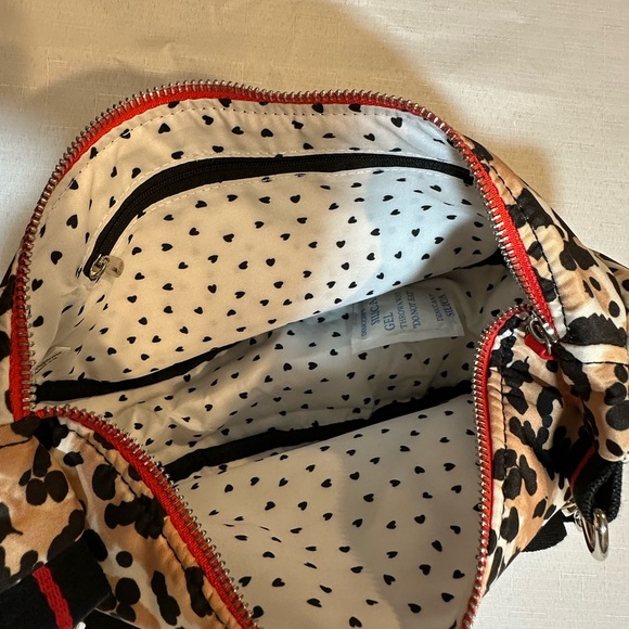 Brighton Spotted Love Swing Bag - Love Brighton Tag - Leopard Print - NWT - Picture 10 of 16